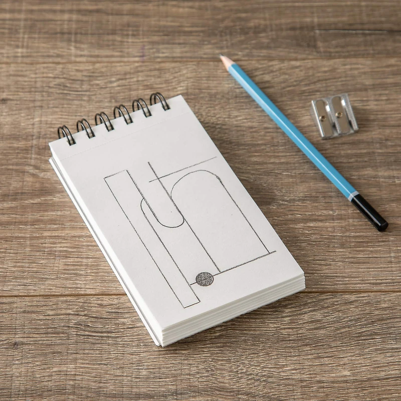 12 Pack: Recycled Sketch Paper Pad by Artist's Loft™, 3.5" x 5"