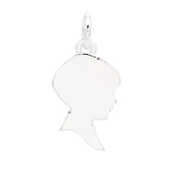 Silver Plated Boy Charm by Bead Landing™