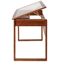 Studio Designs Ponderosa Glass Topped Table