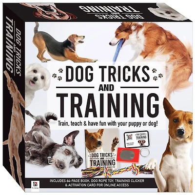 Hinkler Dog Pet Care Tricks & Training Box Set