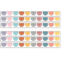 Teacher Created Resources® Happy Cactus Crew Fiesta Die-Cut Border Trim, 6 Pack of 12