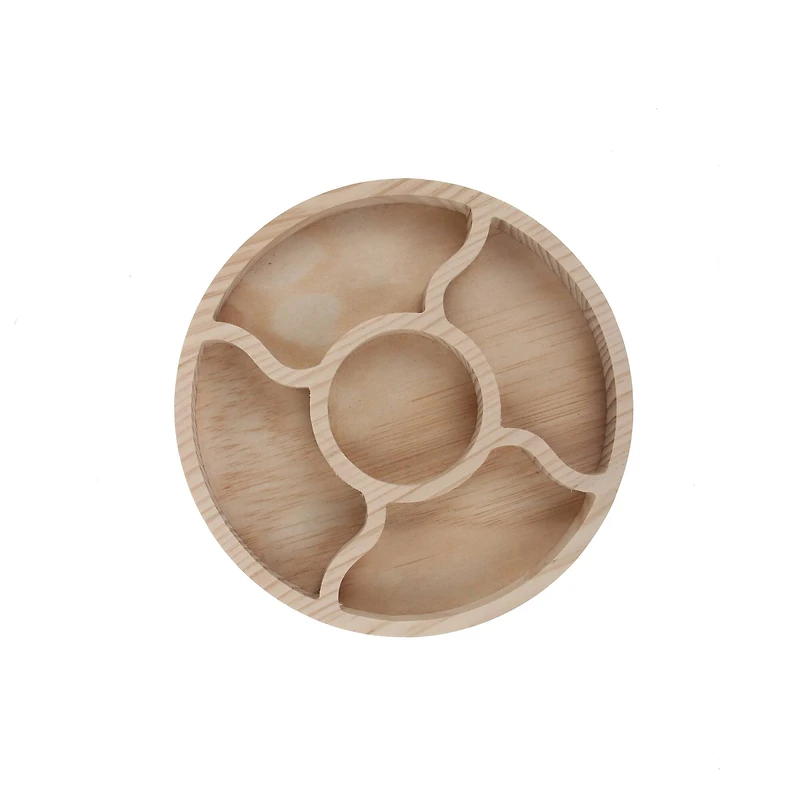 Wood Circle Sorting Tray by Creatology™