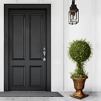 3ft. Mini Tea Leaf 1-Ball Topiary in Urn