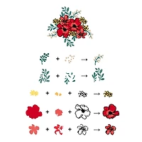 Poppy Flowers Layering Die Set by Recollections™