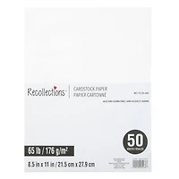 8.5" x 11" Cardstock Paper by Recollections