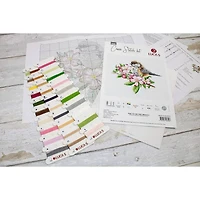 Luca-s The Tit On The Branch Counted Cross Stitch Kit