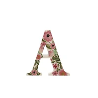 8" Spring Print Monogram Letter by Ashland