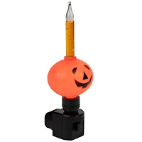 6.5" Jack-O-Lantern Halloween Bubble Night Light