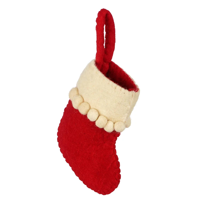 6" Red Mini Stocking by Ashland®