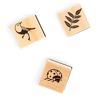 Bugs & Flowers Wood Stamp Set by Recollections®
