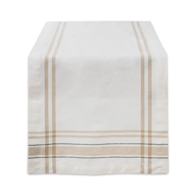 DII® 108" French Stripe Table Runner