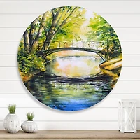 Designart - Bridge Over Troubled Water In Forest Park
