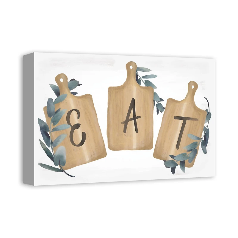 Botanical Cutting Boards 12" x 18" Canvas Wall Art