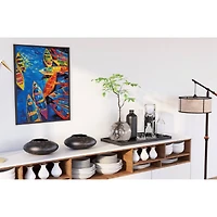 Diamond Dotz® Intermediate Blue Bay Pre-Framed Diamond Painting Kit