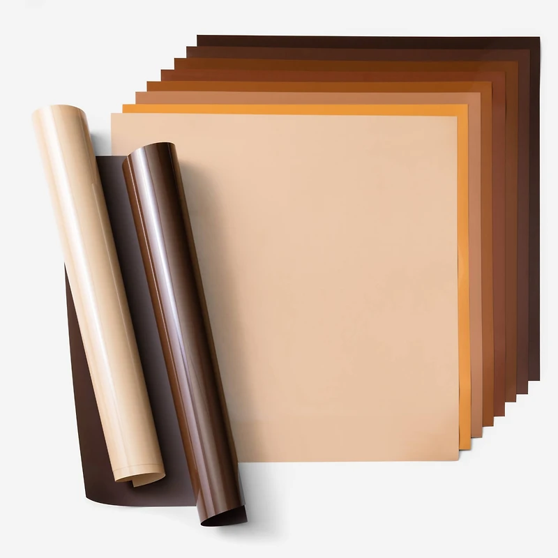 Cricut® Iron-On Heat Transfer Vinyl Sampler, Skin Tone