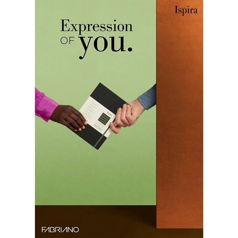 Fabriano® Ispira A5 Lined Hardcover Notebook