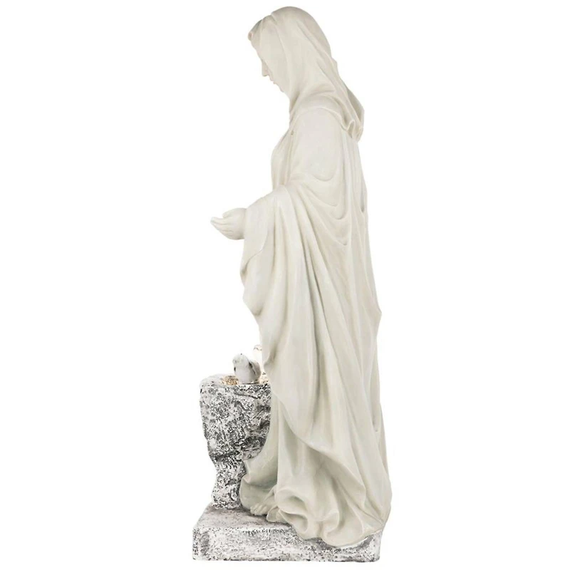 Design Toscano The Virgin of Lourdes Healing Waters Sculptural Fountain