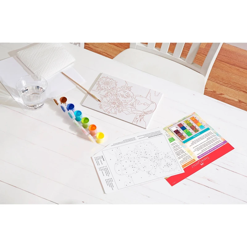 Faber-Castell Paint By Number Museum Series, Sunflowers