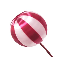 12" Red & Light Pink Twine Ball Pick by Ashland®
