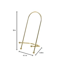 Golden Curved Wire Photo Easel by Studio Décor®