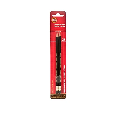 Koh-I-Noor Toison d'Or 2H Drawing Pencils, 2ct.
