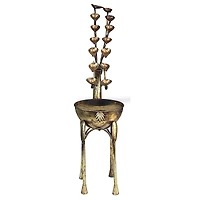 Design Toscano Deer Antler Falls Cascading Metal Sculptural Fountain