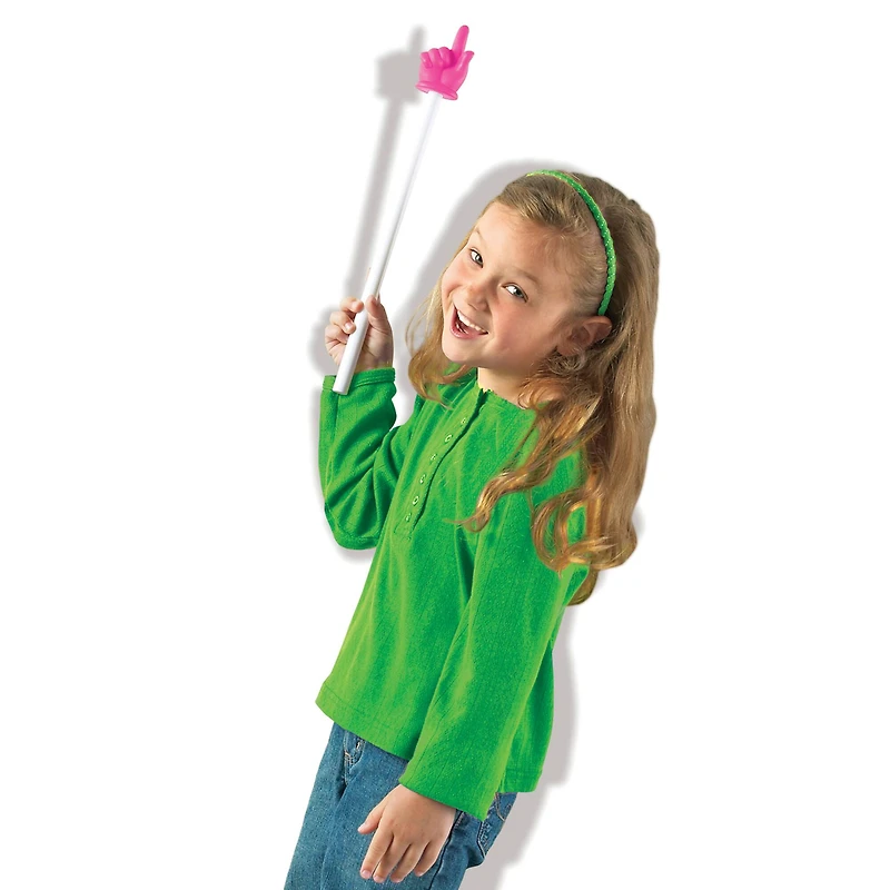 Learning Resources® 15" Rainbow Hand Pointers Set