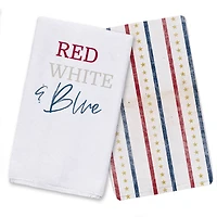 Red, White & Blue Tea Towel Set