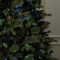 7.5ft. Pre-Lit Hunter Spruce Artificial Christmas Tree, Color Changing LED Lights by Ashland®