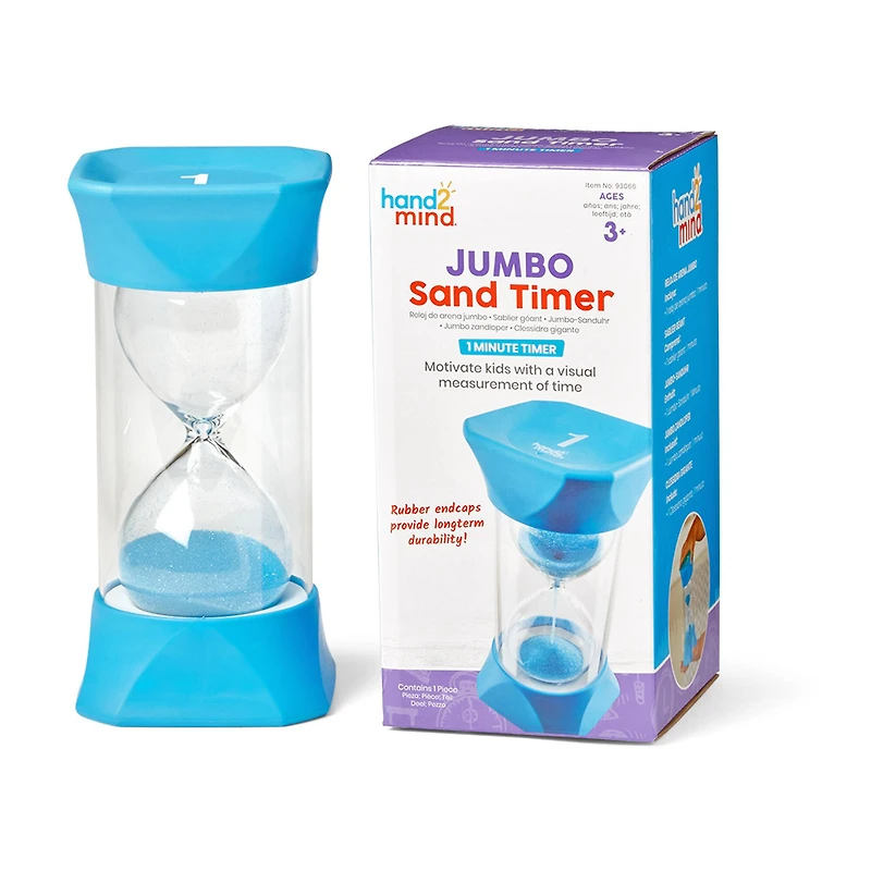 hand2mind® Jumbo -Minute Sand Timer