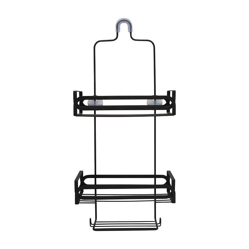 Elle Décor Noir Black Shower Caddy