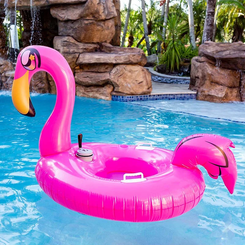 PoolCandy 48"Special Edition Motorized Flamingo Tube Runner 