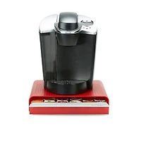 Mind Reader Red Single Serve Coffee Coffee Station & Pod Capsule Storage