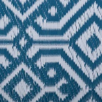 DII® Blue Moroccan Outdoor Rug, 4ft. x 6ft.