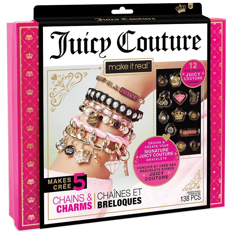 Make It Real Juicy Couture Chains & Charms Bracelet Kit