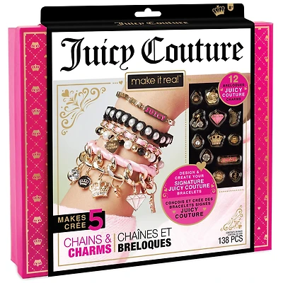 Make It Real Juicy Couture Chains & Charms Bracelet Kit