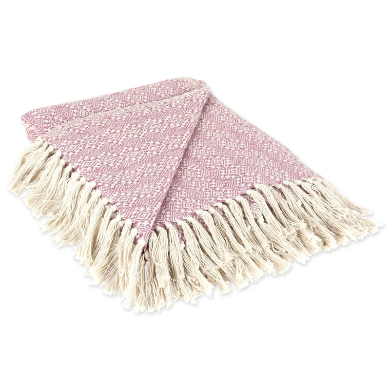 DII® Rose Diamond Stitch Throw