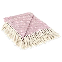 DII® Rose Diamond Stitch Throw