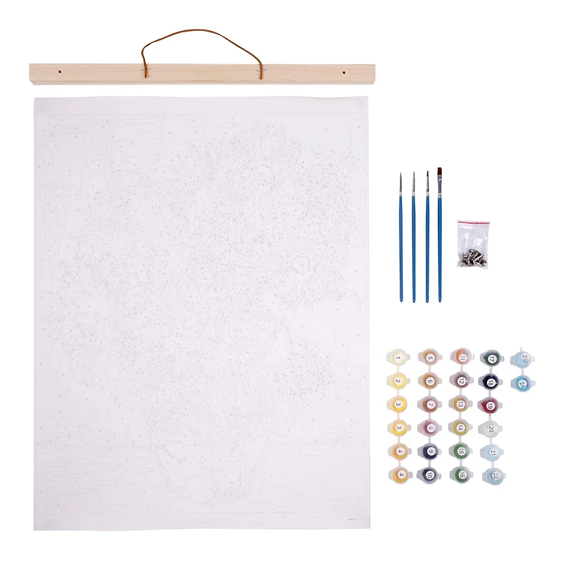 Van Gogh Vase Paint-by-Number Kit by Artist's Loft™ Necessities™