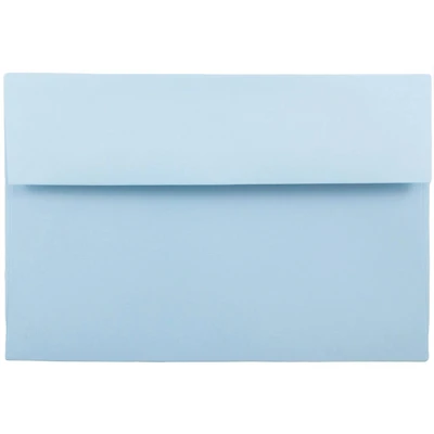 JAM Paper A10 Pastel Baby Blue Invitation Envelopes