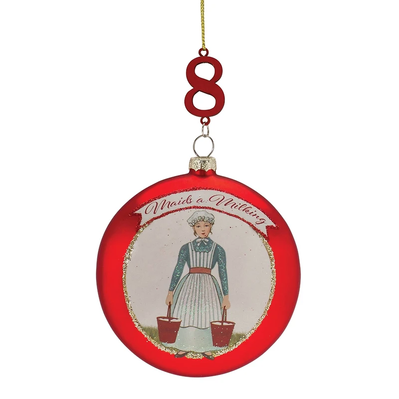 Twelve Days of Christmas Ornament Set