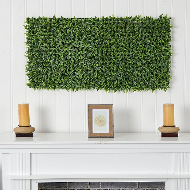 Artificial Grass Wall Mats, 2ct.