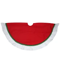 48" Christmas Traditions Cardinal Red Tree Skirt