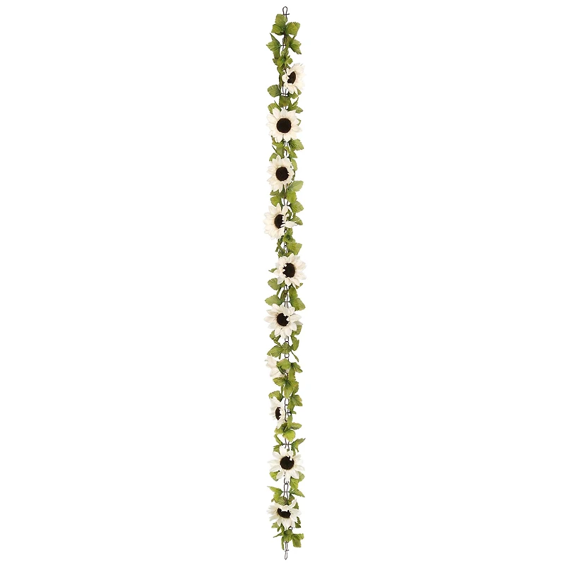 6ft. White Sunflower Chain Garland by Ashland®