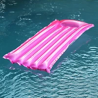 Swimline 6ft. Pink Inflatable Reflective Sun Tanner Pool Float