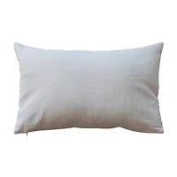 Hello Honey® 20" x 12" Naughty Corner Cotton Slub Lumbar Pillow with Tufting