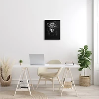 Stupell Industries King Of The Jungle Lion Portrait Canvas Wall Art