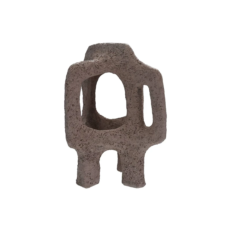 Hello Honey® Brown Volcano Finish Resin Abstract Décor