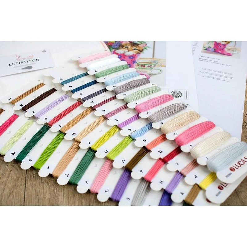 Luca-s Pretty Kitten Counted Cross Stitch Kit