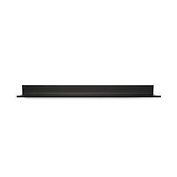 Hangz™ Black No Stud 4" Depth Floating Shelf